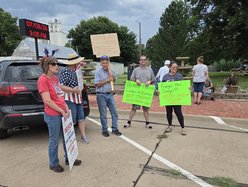 marshall protesters july 2026