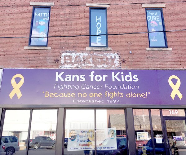 Kans for Kids new office
