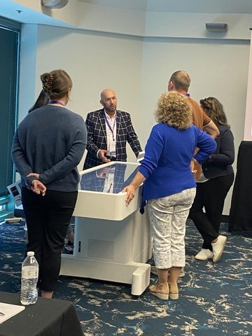 Barton Life Science Professor presents at 2026 Anatomage Conference in California
