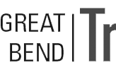 Great Bend Tribune white header logo