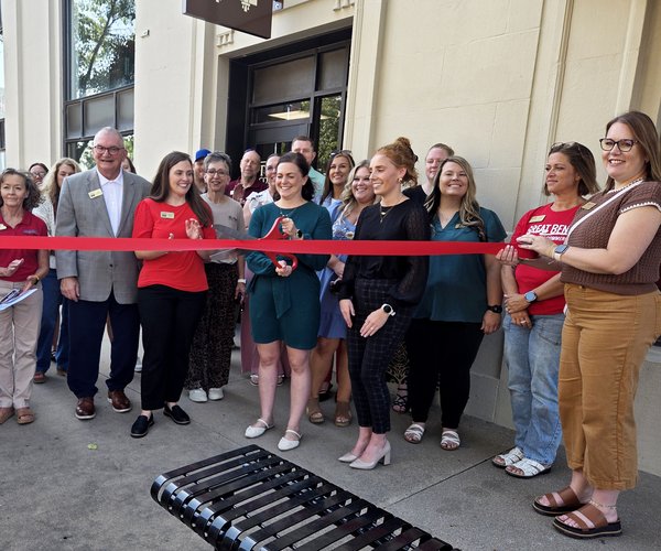 Trust Company ribbon cutting