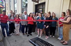 Trust Company ribbon cutting