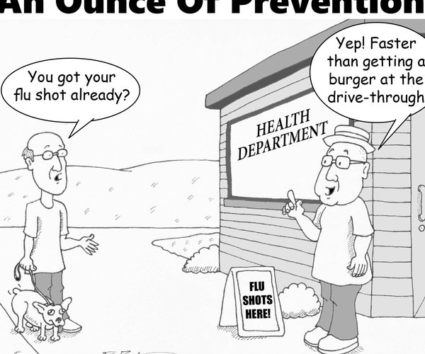 cartoon flu